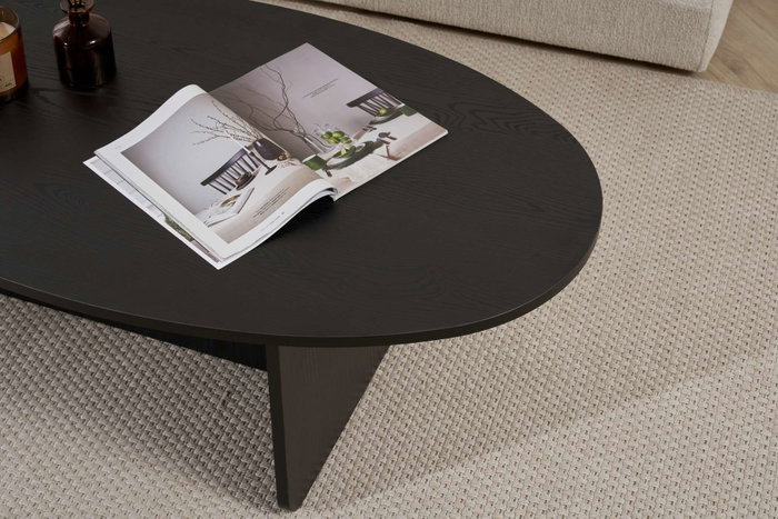 Hanah Home Orba - Wood Black Hanah Home Orba - Wood Black